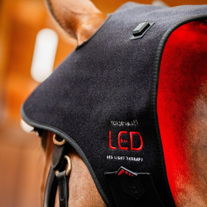 Horseware - Therapeutisch LED roodlicht hoofdkapje | - Ohlala