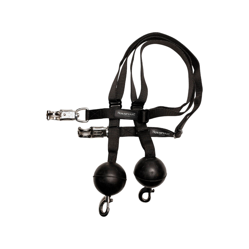 Horseware - Attaches de sécurité Quiet Drop noir (x2)