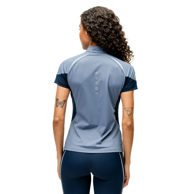 Horseware - Baselayer manches courtes femme Stamina Hw blue