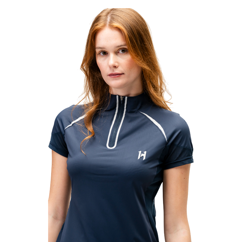 Horseware - Baselayer manches courtes femme Stamina marine