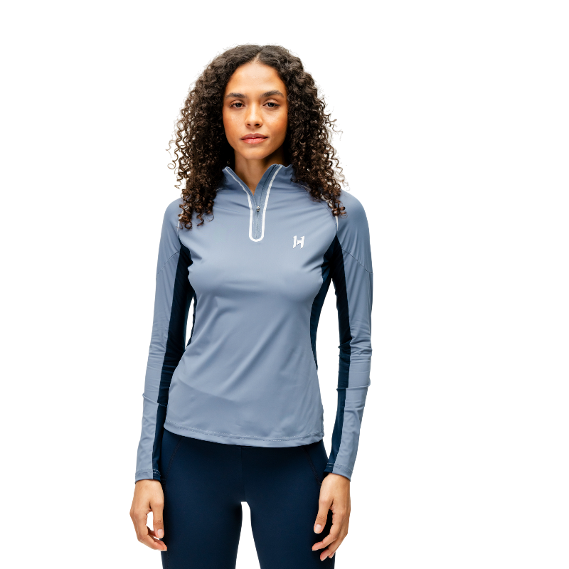 Horseware - Baselayer manches longues femme Stamina Hw blue
