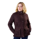 Horseware - Blouson manches longues femme Newmarket Wax hw brown | - Ohlala