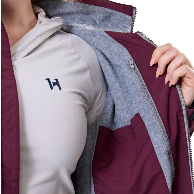 Horseware - Blouson manches longues unisexe Corrib celestial purple