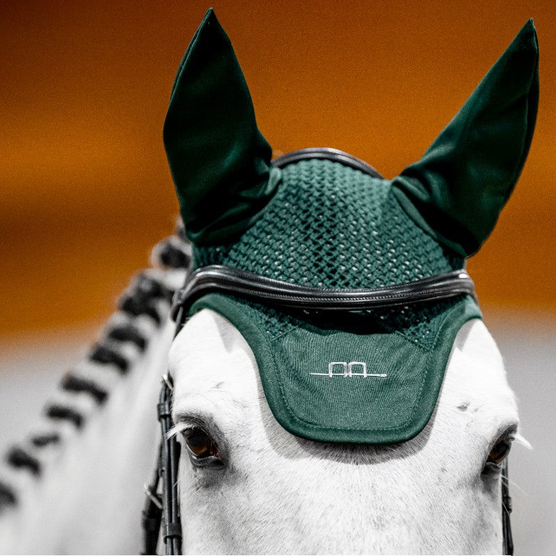 Horseware - Bonnet pour chevaux Alessandro Albanese hunter green