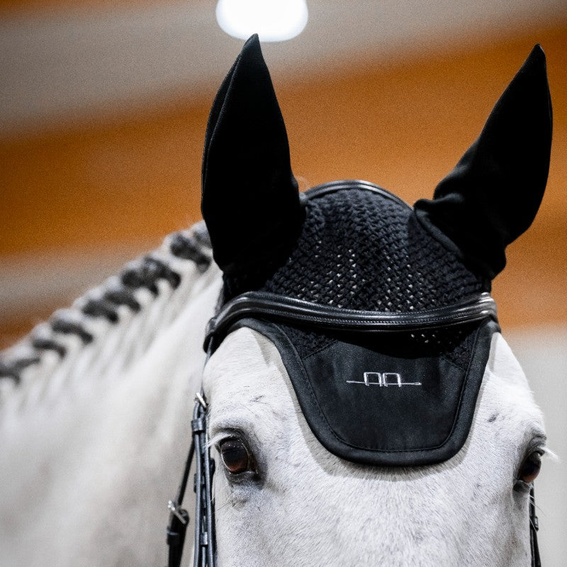 Horseware - Bonnet pour chevaux Alessandro Albanese noir