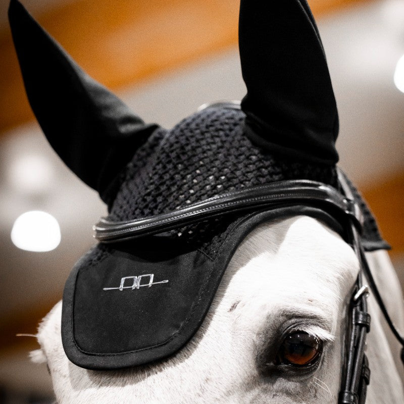 Horseware - Bonnet pour chevaux Alessandro Albanese noir