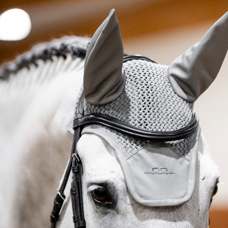 Horseware - Bonnet pour chevaux Alessandro Albanese silver slate