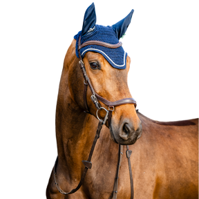 Horseware - Bonnet pour chevaux Signature marine | - Ohlala