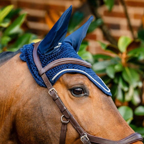 Horseware - Bonnet pour chevaux Signature marine | - Ohlala