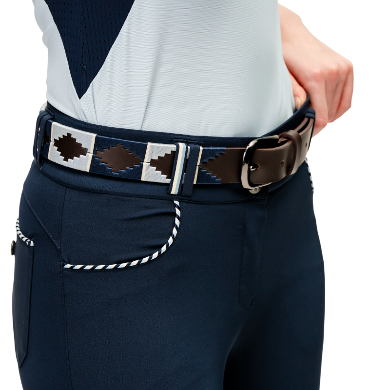 Horseware - Ceinture unisexe Newmarket Polo marine