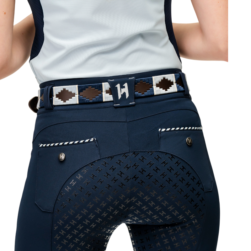 Horseware - Ceinture unisexe Newmarket Polo marine
