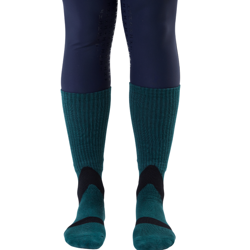 Horseware - Chaussettes d'équitation unisexe Pulse Performance dynasty green