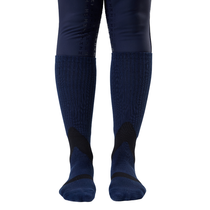 Horseware - Chaussettes d'équitation unisexe Pulse Performance marine