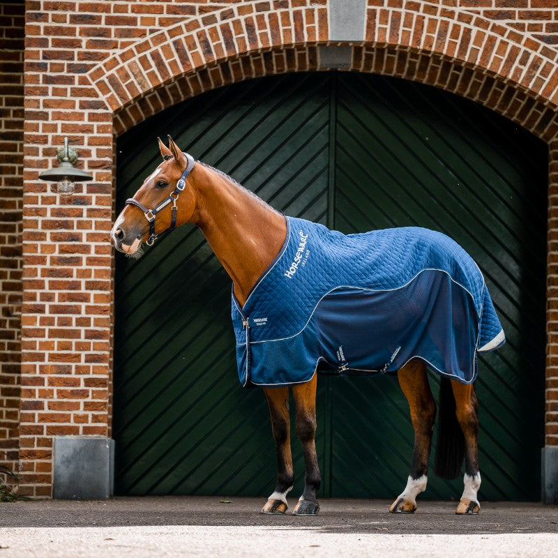 Horseware - Chemise de transport Signature Travel Cooler marine
