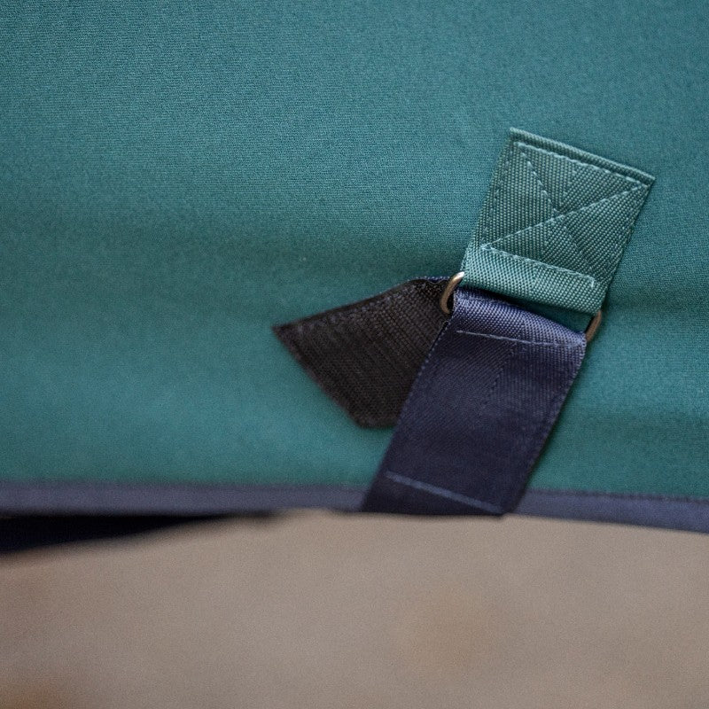 Horseware - Chemise séchante Amigo Jersey Pony dynasty green/ marine/ argent