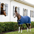 Horseware - Chemise séchante Amigo Jersey marine/ titanium grey/ argent | - Ohlala