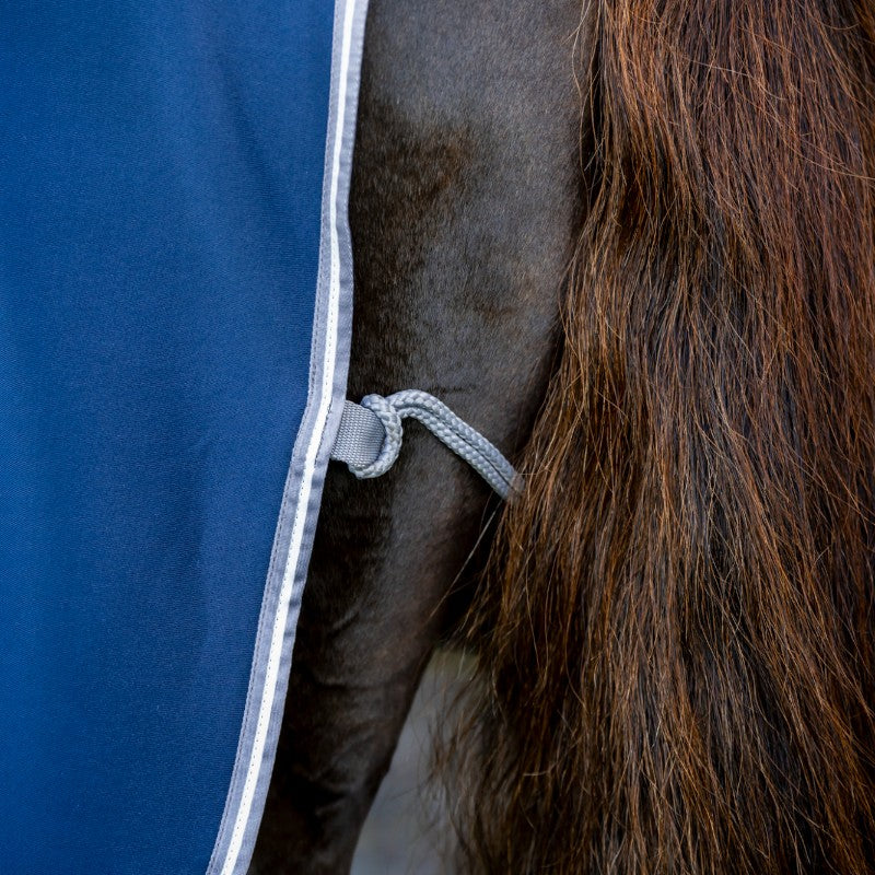 Horseware - Chemise séchante Amigo Jersey marine/ titanium grey/ argent