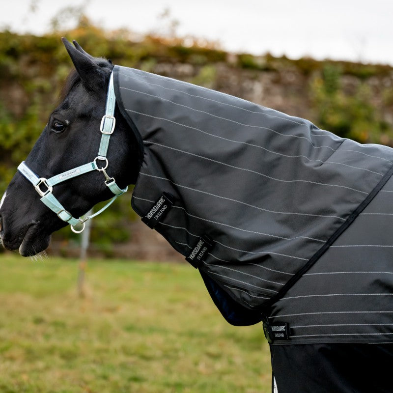 Horseware - Couverture d'extérieur Amigo FieldSafe Reflectech Plus Turnout noir 0g | - Ohlala