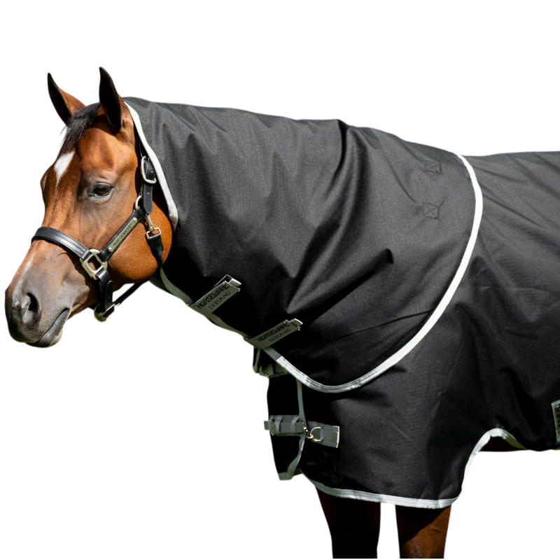 Horseware - Couverture d'extérieur Amigo Ripstop 900D Quarter Horse Plus Turnout noir/ silver 0g