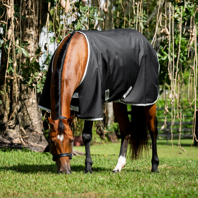 Horseware - Couverture d'extérieur Amigo Ripstop 900D Quarter Horse Plus Turnout noir/ silver 0g