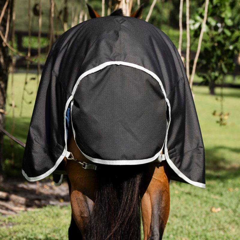Horseware - Couverture d'extérieur Amigo Ripstop 900D Quarter Horse Plus Turnout noir/ silver 0g