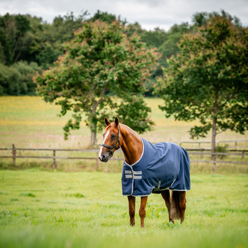 Horseware - Couverture d'extérieur Amigo Ripstop 900 Original marine/ titanium grey 0g