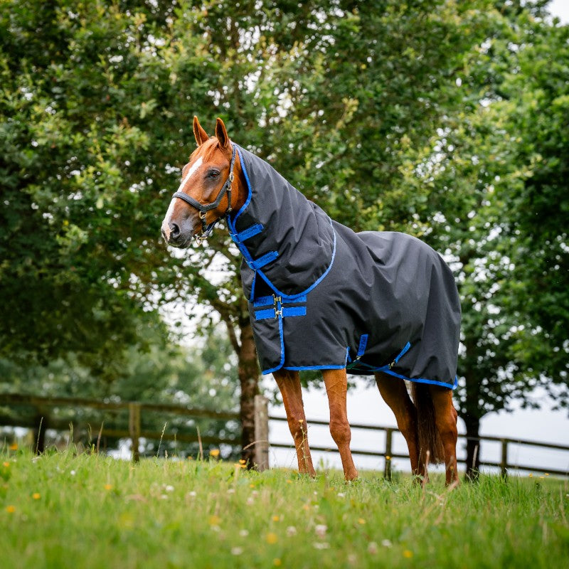 Horseware - Couverture d'extérieur Amigo Ripstop 900 Plus noir/ classic blue 100g