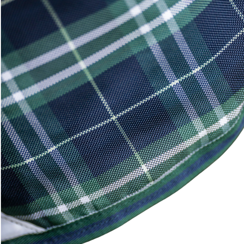 Horseware - Couverture d'extérieur Rhino Plus Turnout VL hunter check/ green/ marine 250g