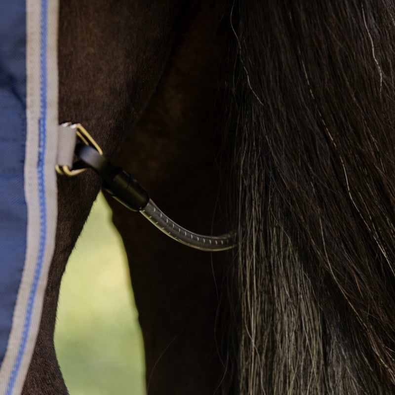 Horseware - Couverture d'extérieur Rhino Turnout VL marine/ titanium grey/ classic blue 250g