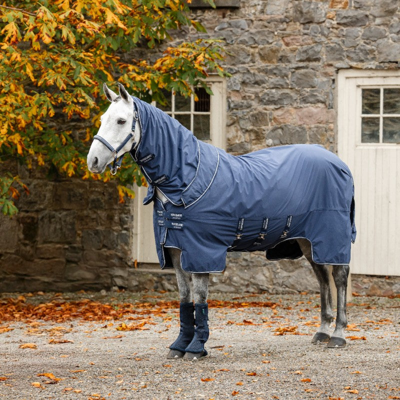 Horseware - Couverture d'extérieur Show Ready marine/ argent 0g