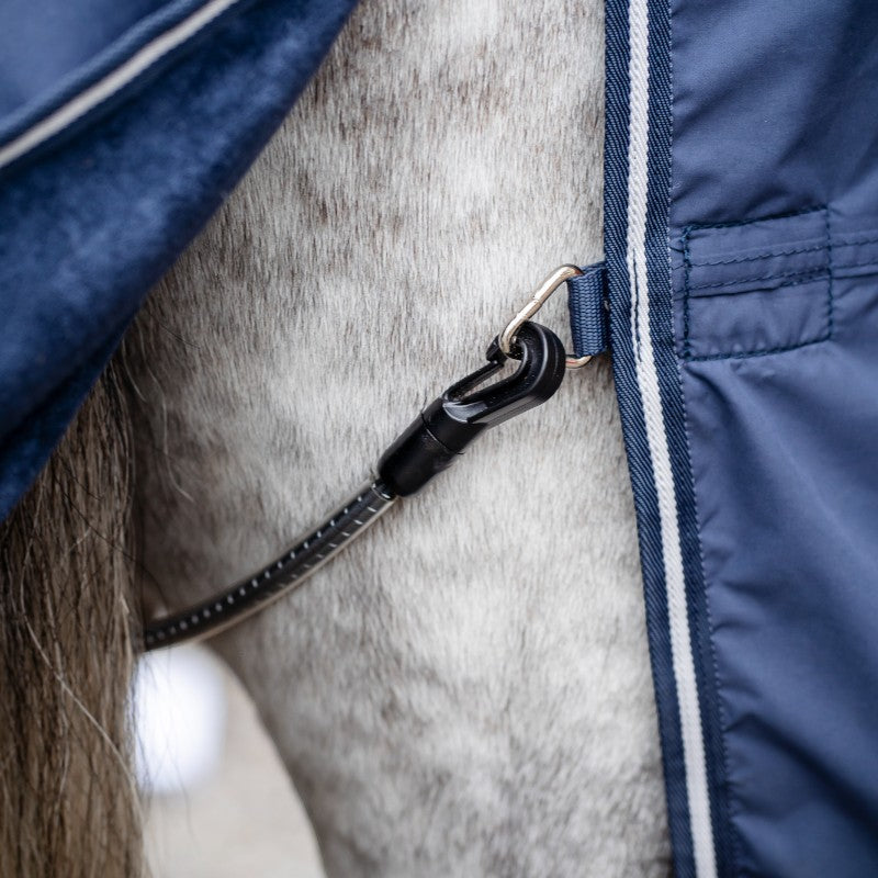 Horseware - Couverture d'extérieur Show Ready marine/ argent 0g