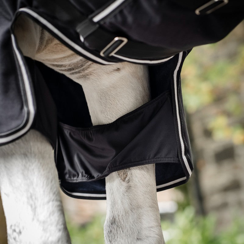 Horseware - Couverture d'extérieur Show Ready noir/ argent 0g