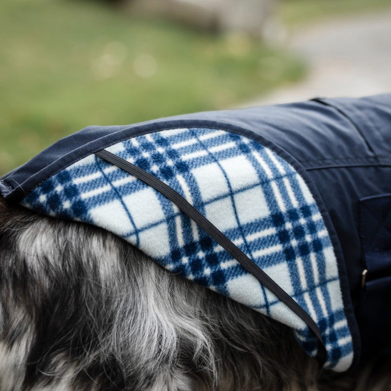 Horseware - Couverture extérieur pour chien Newmarket Heritage marine/ witney navy