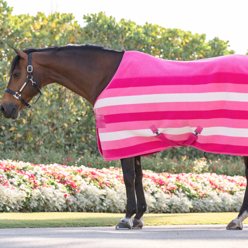 Horseware - Couverture polaire Newmarket witney pink