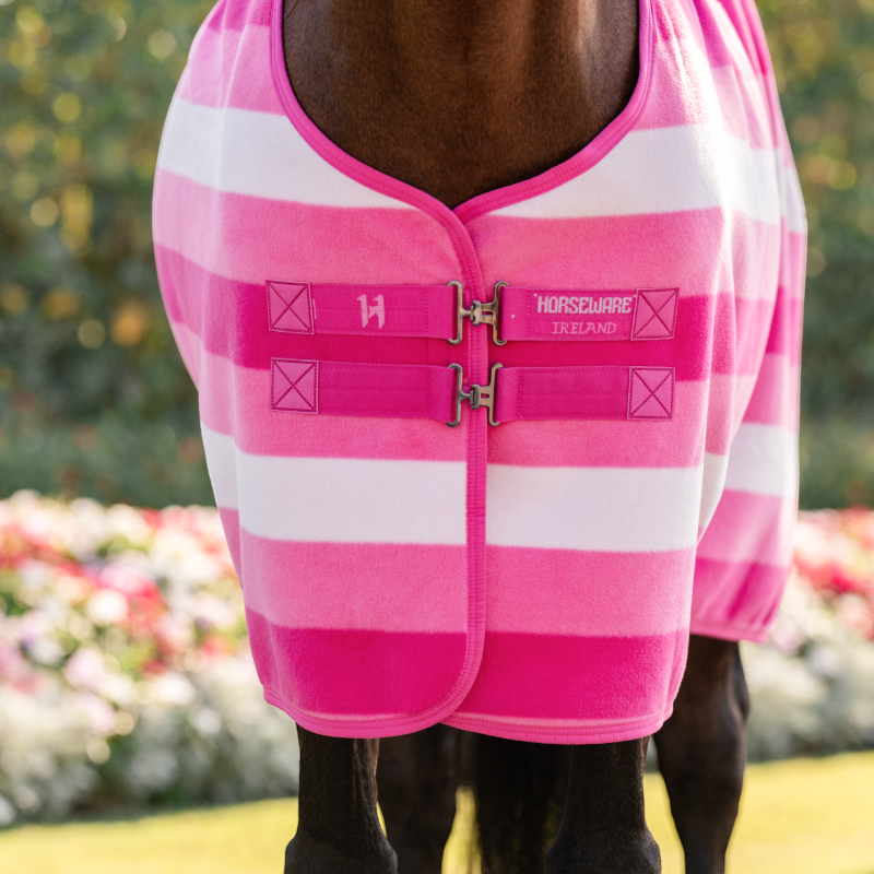 Horseware - Couverture polaire Newmarket witney pink