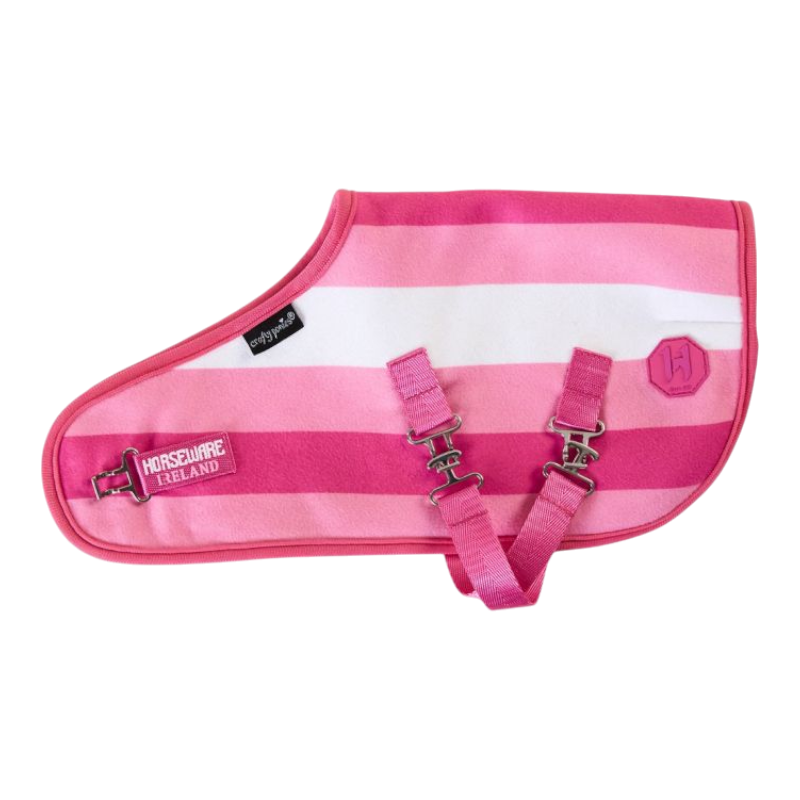 Horseware - Couverture polaire pour Crafty Ponies Newmarket witney pink | - Ohlala
