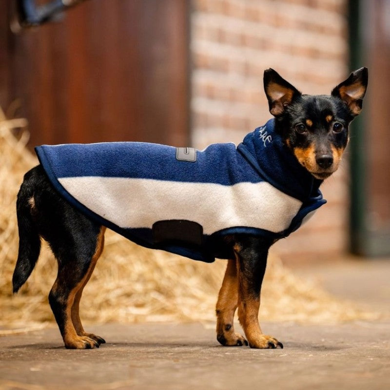 Horseware - Couverture polaire pour chiens Signature whitney marine | - Ohlala