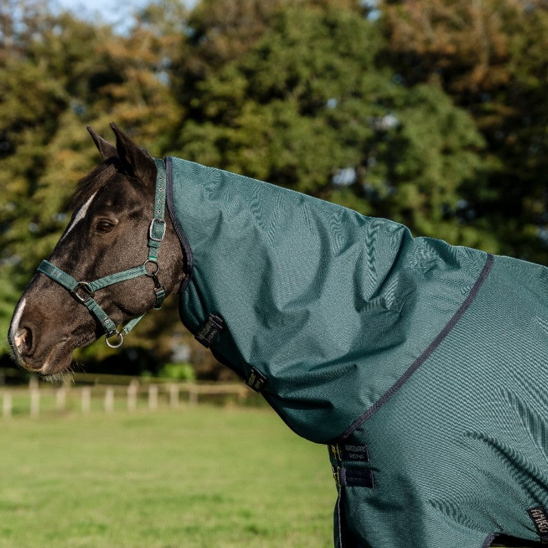 Horseware - Couvre-cou Amigo Ripstop Turnout dynasty green/ marine/ argent 0g