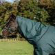 Horseware - Couvre-cou Amigo Ripstop Turnout dynasty green/ marine/ argent 150g | - Ohlala
