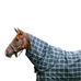 Horseware - Couvre-cou couverture d'extérieur Rhino Turnout hunter check/ green/ marine 150g