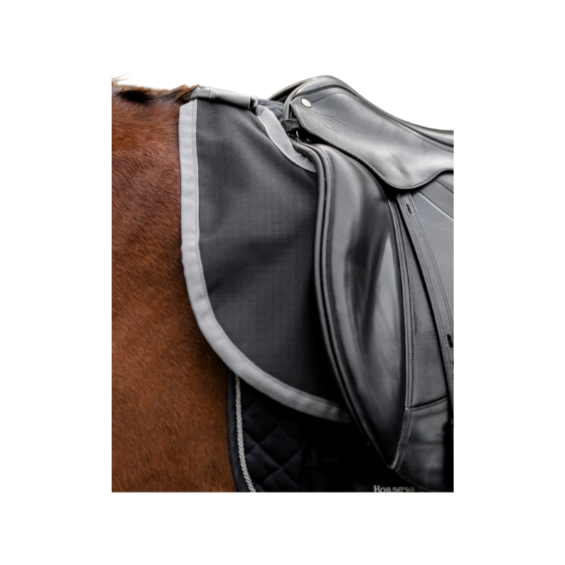 Horseware - Couvre-reins Amigo Ripstop noir/ titanium grey
