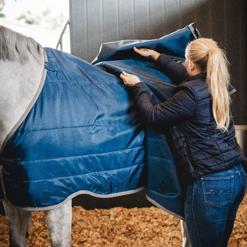 Horseware - Doublure liner Ionic Therapy imperial blue/ argent/ marine 200g