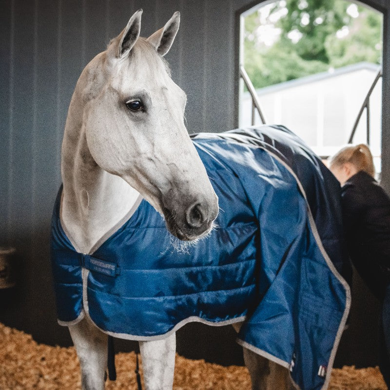 Horseware - Doublure liner thérapeutique Ionic Therapy imperial blue/ argent/ marine 50g