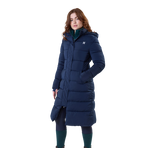 Horseware - Doudoune longues femme Verve marine | - Ohlala