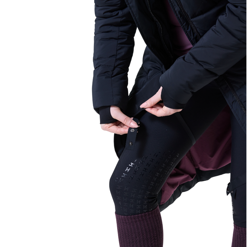 Horseware - Doudoune longues femme Verve noir