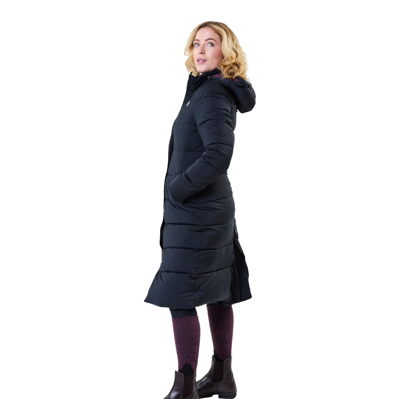Horseware - Doudoune longues femme Verve noir