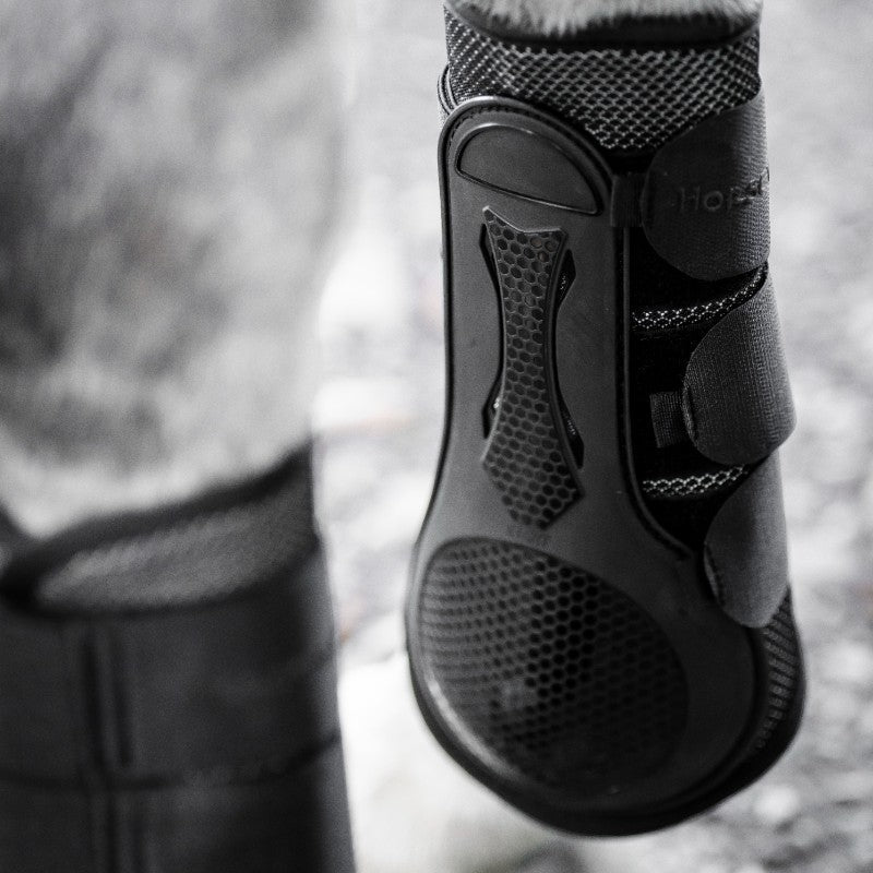 Horseware - Guêtres fermées Pro Bamboo noir | - Ohlala