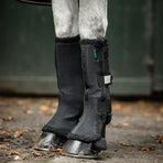 Horseware - Guêtres fermées de protection Show Ready noir/ argent | - Ohlala