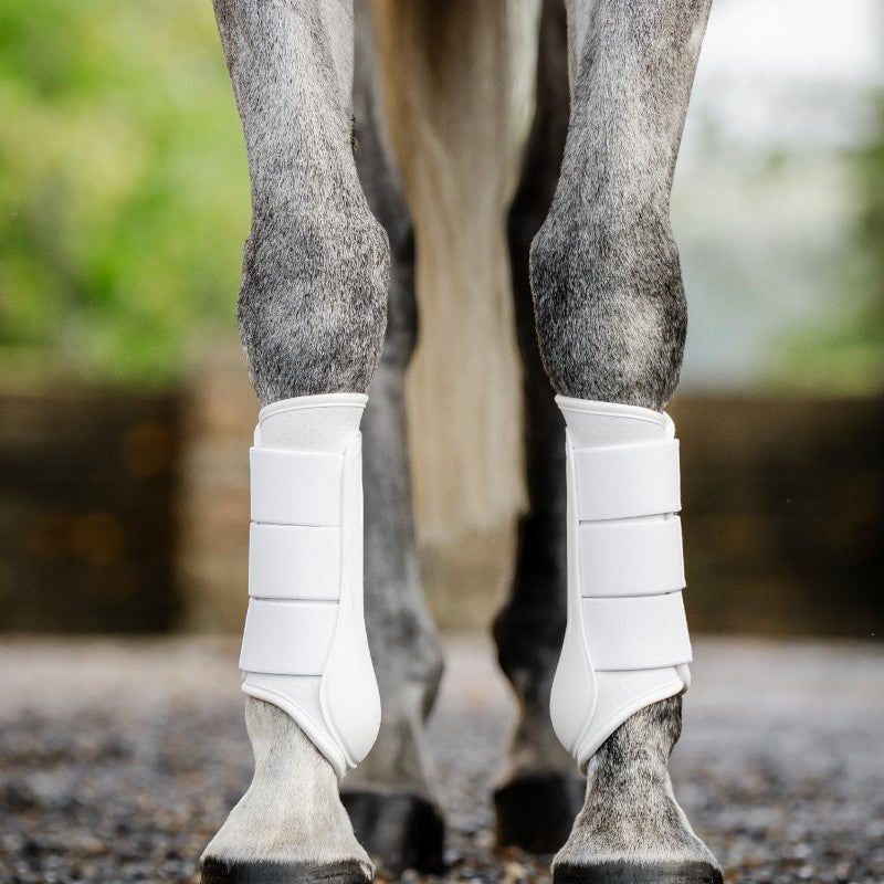 Horseware - Guêtres ouvertes Classic blanc