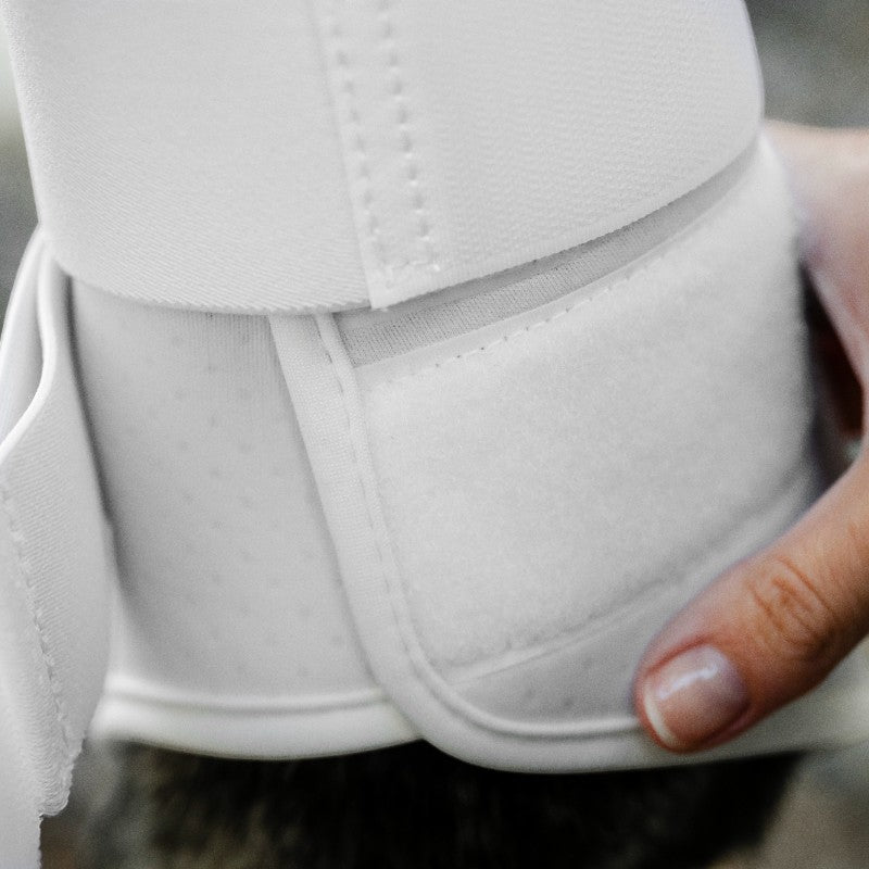 Horseware - Guêtres ouvertes Classic blanc